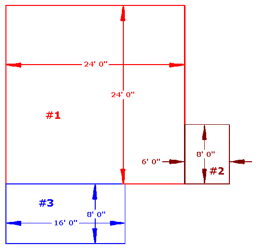 Determine Square Footage for Flooring - Basic Shapes