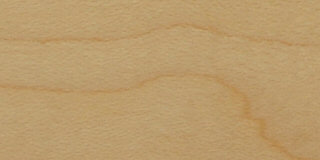 Maple (M) Face Grain with Clear Lacquer (L) Finish